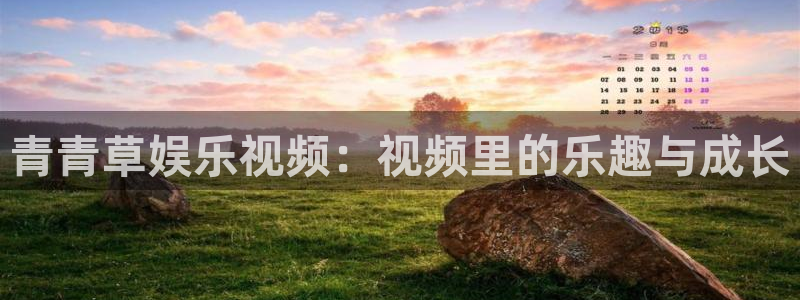 彩神凯捷平台：青青草娱乐视频：视频里的乐趣与成长